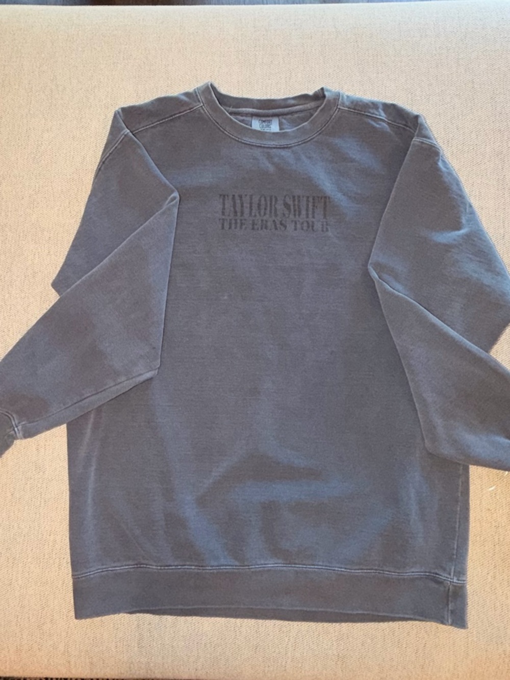 Taylor Swift Charcoal Gray Crewneck Sweatshirt for Men
